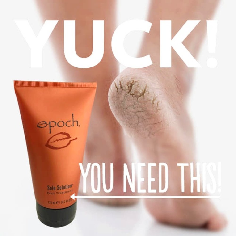 NEW Epoch Sole Solution Foot Treatment Sealed/New!
